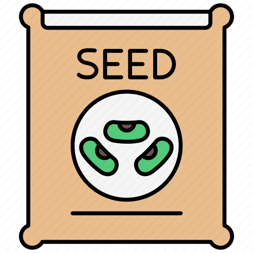 Seed bag, farming, agriculture, farm icon - Download on Iconfinder