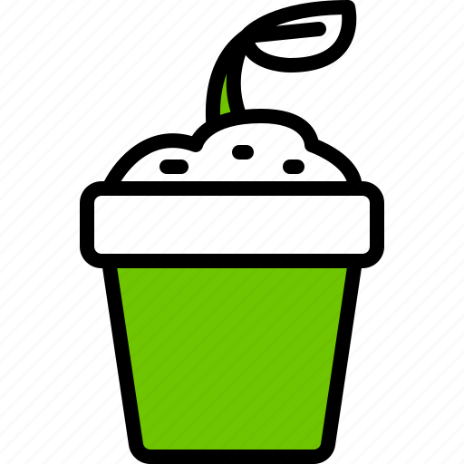 Pot, gardening, plant, leaf, garden, plants, nature icon - Download on Iconfinder