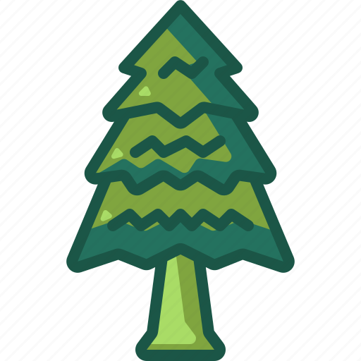Pine, tree, woodland, forest, nature icon - Download on Iconfinder