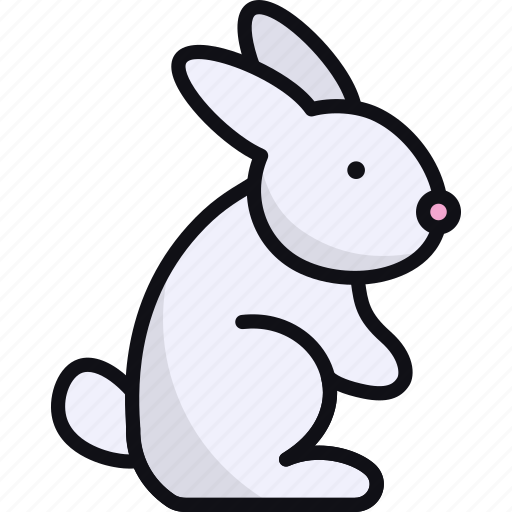 Bunny, animal, rabbit, mammal, domestic icon - Download on Iconfinder