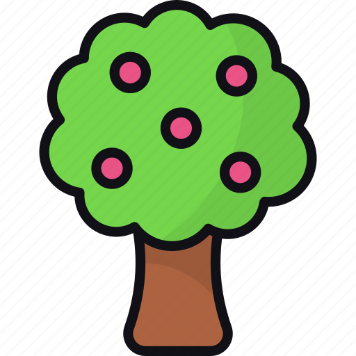 Fruit tree, nature, garden, ecology, gardening icon - Download on Iconfinder