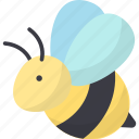 bee, insect, wildlife, honey, animal, bug