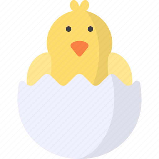 Hatch, chick, egg, animal, bird icon - Download on Iconfinder