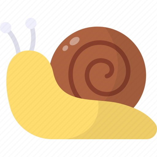 Snail, slow, mollusk, animal, wildlife icon - Download on Iconfinder