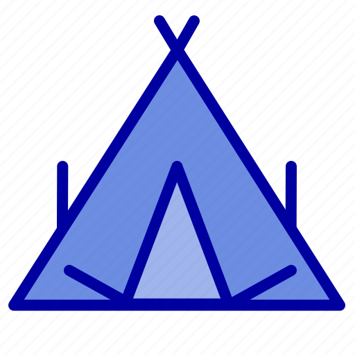 Camp, spring, tent, wigwam icon - Download on Iconfinder
