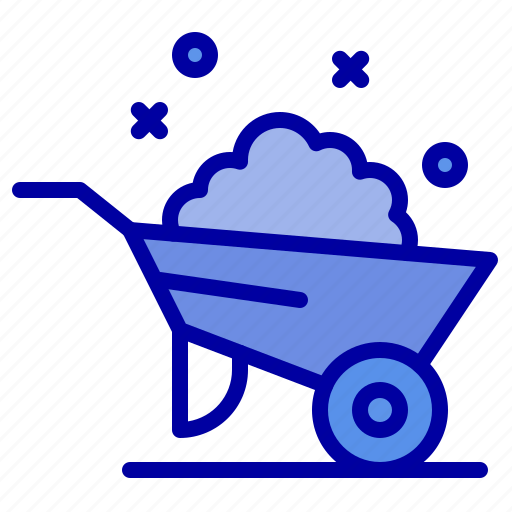 Barrow, construction, spring, wheel icon - Download on Iconfinder