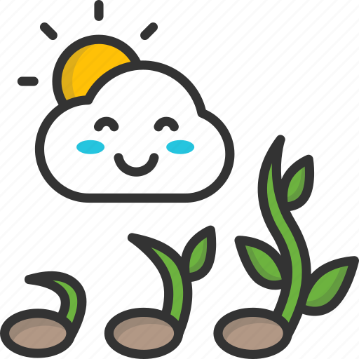 Garden, growth, nature, spring, sprout icon - Download on Iconfinder