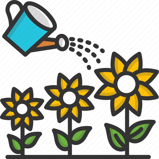 Flowers, plant, watering icon - Download on Iconfinder