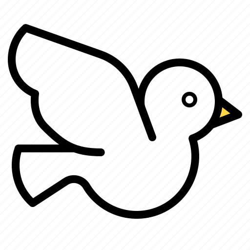 Animal, bird, dove, spring icon - Download on Iconfinder