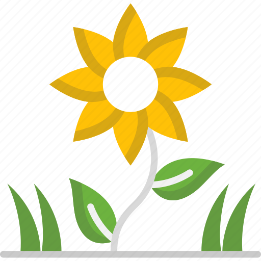 Blossom, botanical, garden, gardening, sunflower icon - Download on Iconfinder