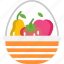 basket, food, fruit, fruits, vegan 