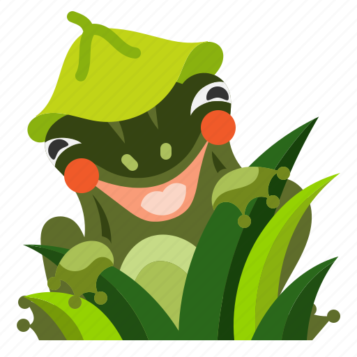 Amphibian, animal, cute, frog, green icon - Download on Iconfinder