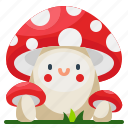 fresh, mushroom, natural, nature, season