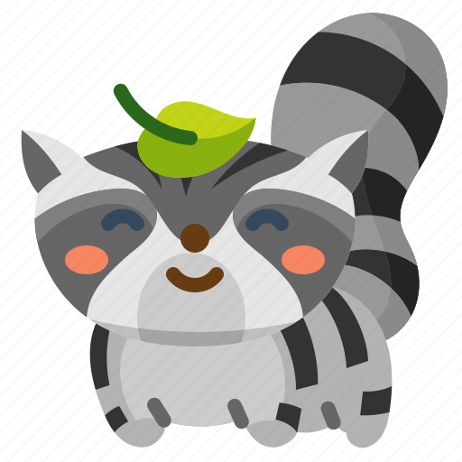Animal, cute, raccoon, racoon, wildlife icon - Download on Iconfinder