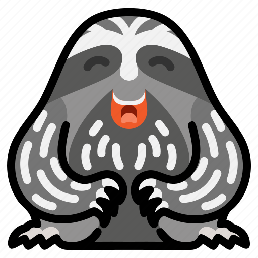 Animal, cute, mammal, sloth, wild icon - Download on Iconfinder