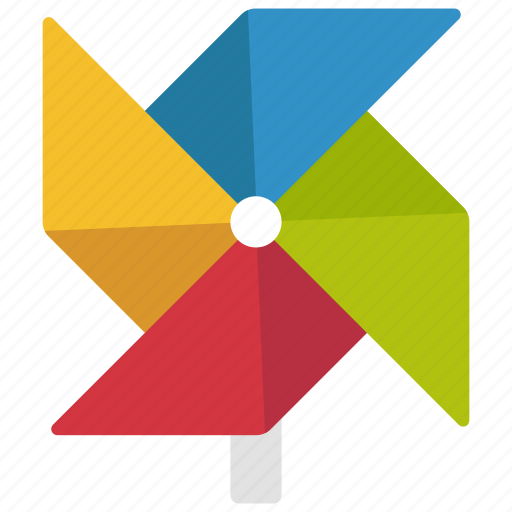 Toy, windmill, spring, spinner, kids, pinwheel icon - Download on Iconfinder