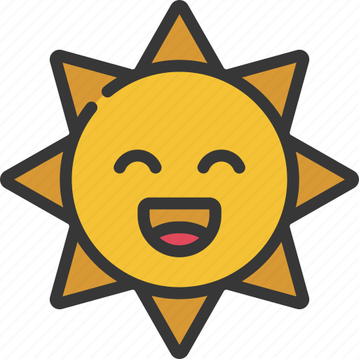 Happy, sun, shine, spring, summer, sunshine icon - Download on Iconfinder