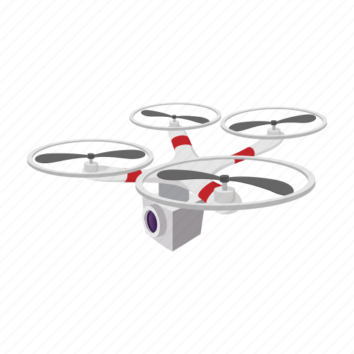 Aerial, aircraft, cartoon, control, quadcopter, technology, vehicle icon - Download on Iconfinder