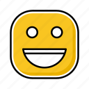 emoji, emotion, expression, face, happy