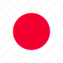 japan, japanese, flag, country, square, rounded, language, jp, asia