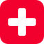 switzerland, ch, flag, country, square, rounded, europe 