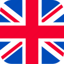 uk, great britain, united kingdom, english, flag, country, square, rounded, language
