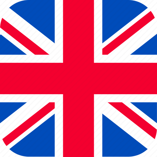 Uk, great britain, united kingdom, english, flag, country, square icon - Download on Iconfinder