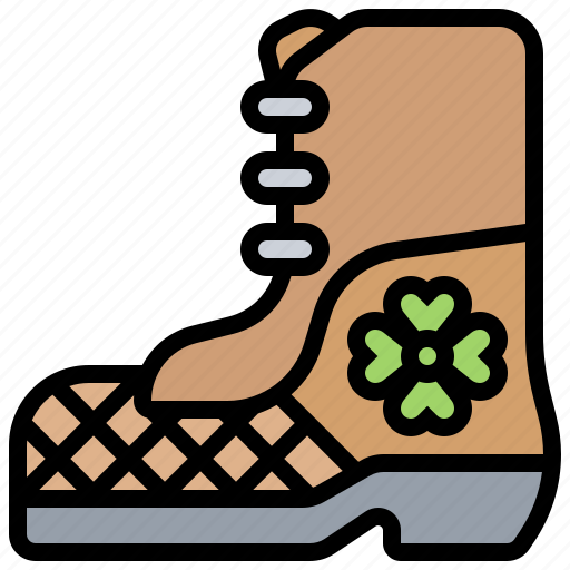 Boot, patrick, saint, shamrock, shoe icon - Download on Iconfinder