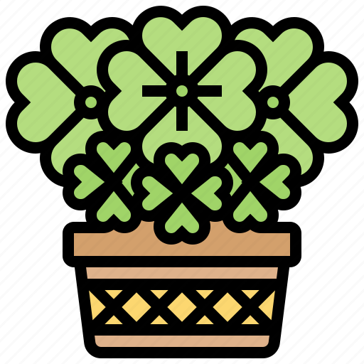 Clover, leaf, lucky, plant, shamrock icon - Download on Iconfinder