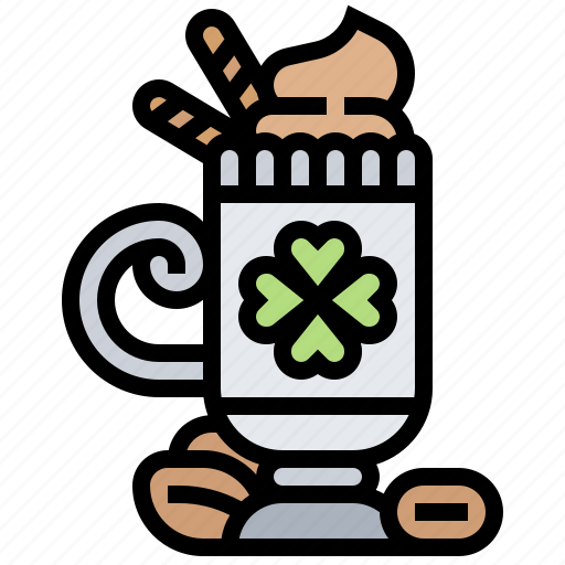 Beverage, coffee, drink, irish, mug icon - Download on Iconfinder