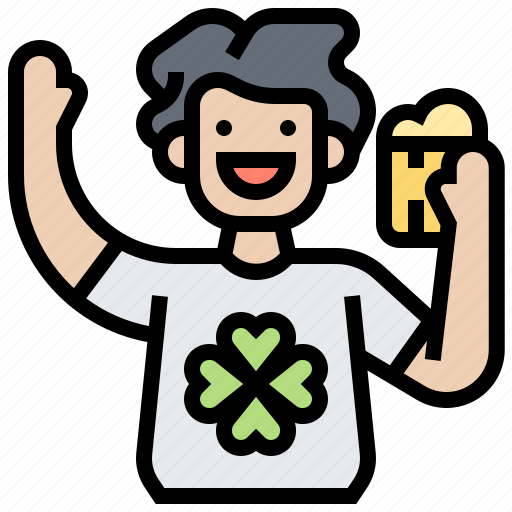 Celebrate, drink, happy, irish, pub icon - Download on Iconfinder