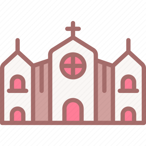 Church, religion, christianity, building, catholic icon - Download on Iconfinder