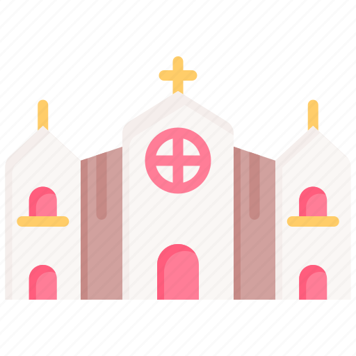 Church, religion, christianity, building, catholic icon - Download on Iconfinder