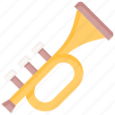 trumpet, music, sound, musician, instrument