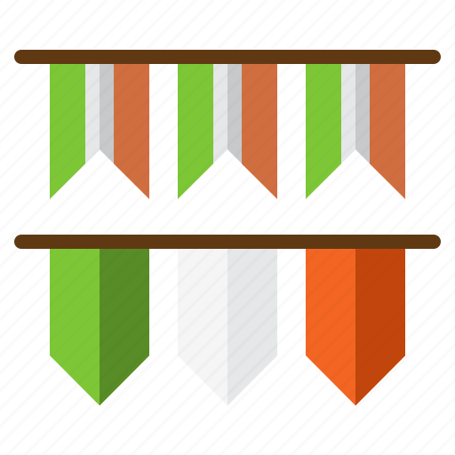 Banner, flag, garland, ireland, irish, st.patrick icon - Download on Iconfinder