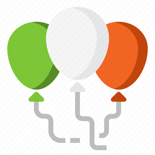 Balloons, birthday, celebration, decoration, party, st. patrick icon - Download on Iconfinder