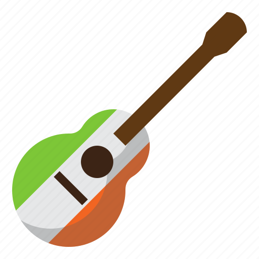 Flok, guitar, instrument, irish, musical, string icon - Download on Iconfinder
