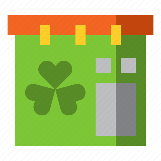 Calendar, clover, date, day, holiday, st.patrick icon - Download on Iconfinder