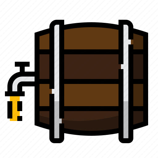 Alcohol, beer, cask, tank, wood icon - Download on Iconfinder