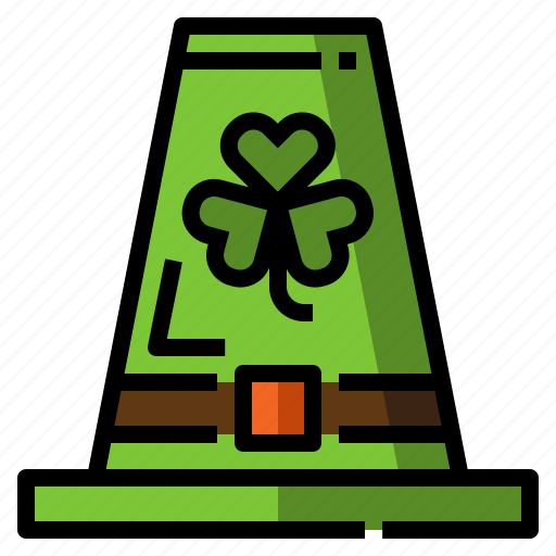 Clover, green, hat, luck, shamrock, st. patrick icon - Download on Iconfinder