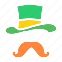 day, hat, irish, leprechaun, moustache, patricks, saint