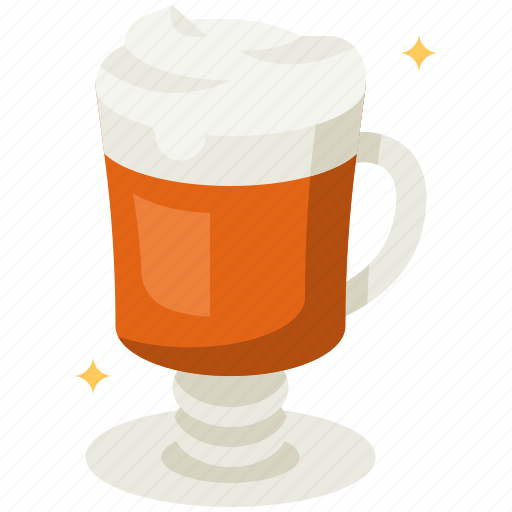 Coffee, irish coffee, brewed coffee, iced coffee, ireland, st patricks day, beverage icon - Download on Iconfinder