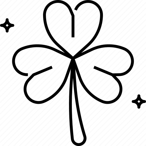 Clover, three leaf clover, nature, shamrock, st patricks day, irish, ireland icon - Download on Iconfinder