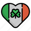 love, st patricks day, saint patricks day, cultures, shapes and symbols, irish, shamrock, clover 