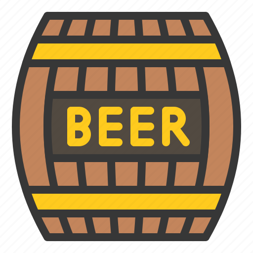 Alcohol, beer barrel, container, drink icon - Download on Iconfinder
