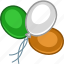 balloon, baloon, baloons, color, ireland, irish, patrick 