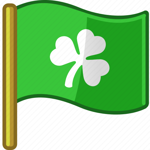 Clover, irish, ireland, shamrock, flag, saint patrick's day icon - Download on Iconfinder