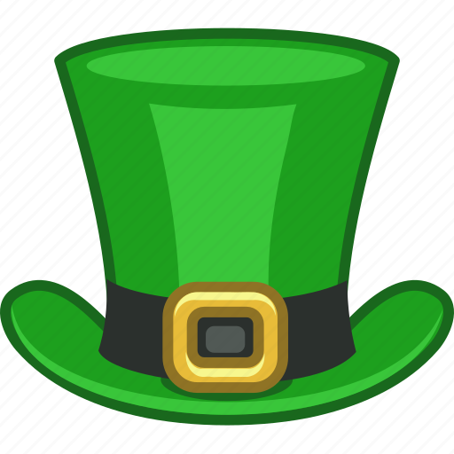 Irish Saint Patrick Green Ireland Leprechaun Tophat Hat Icon Download On Iconfinder