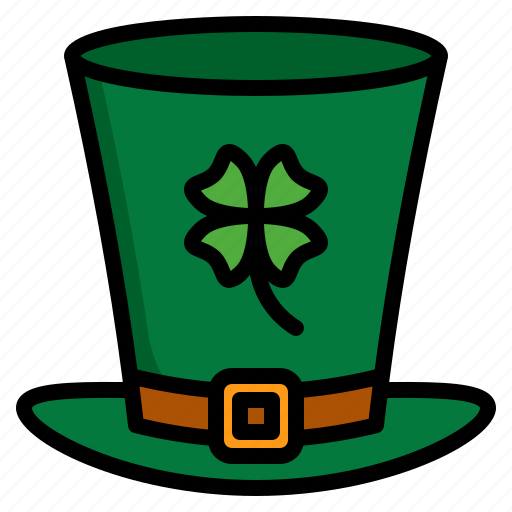 St, patricks, day, saint, hat, clover, luck icon - Download on Iconfinder