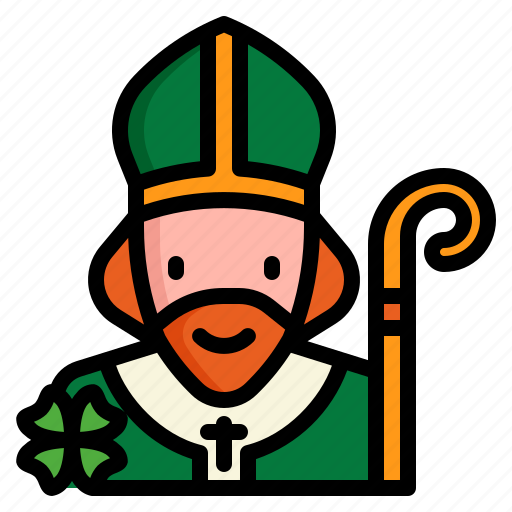 Saint, patricks, day, priest icon - Download on Iconfinder